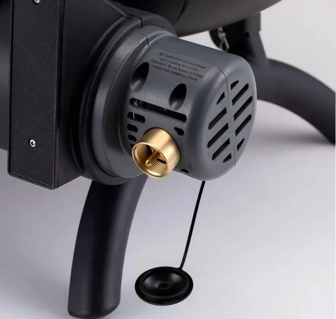 КОМПЛЕКТ Портативний переносний газовий гриль O-GRILL 900, зелений + шланг в подарунок! - зображення 11