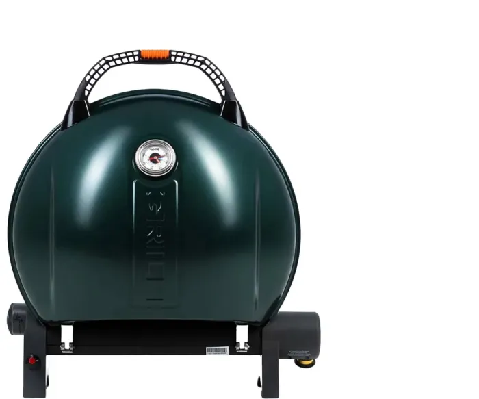 КОМПЛЕКТ Портативний переносний газовий гриль O-GRILL 900, зелений + шланг в подарунок! - зображення 2