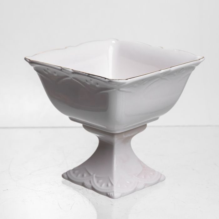 Цукерниця порцелянова Pearl 12,5*12,5 см Yiwu 120-YH-HG055 (120-YH-HG055) - изображение 3