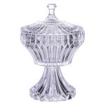 Цукерниця на ніжці з кришкою 17×27 см кругла HP-19-149RB (HP-19-149RB)