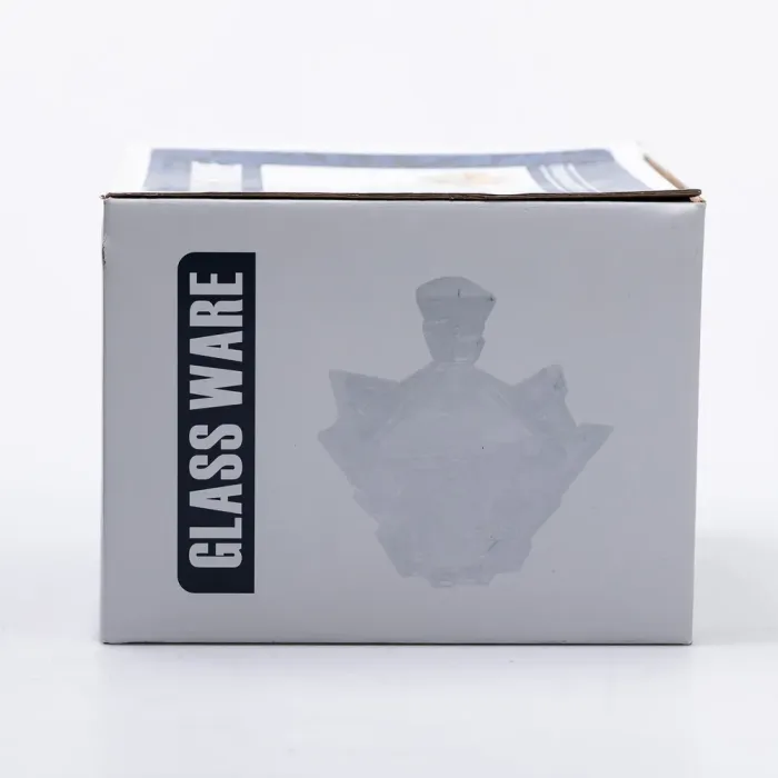 Цукорниця з кришкою 16×16×19 см ваза цукорниця квадратна скляна (HP-4-119) - изображение 5