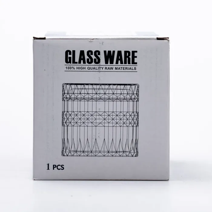 Цукорниця з кришкою Ø 9.5 см ваза цукерниця кругла скляна (HP-4-100) - изображение 5