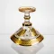 Цукерниця скляна Bogema Gold 15 см Yiwu HP-34-134 (HP-34-134)