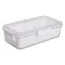 Контейнер для їжі герметичний 31х16х7.5 см судок для їжі пластиковий зі знімною підставкою 2 л Білий HP-27-12 (HP-27-12)
