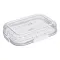 Контейнер для їжі пластиковий 32.5х22.5х6 см з індикатором дати та регулюванням вологості харчовий контейнер Білий HP-27-6 (HP-27-6)