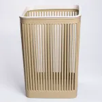 Кошик для сміття пластиковий в офіс для паперу 22×22×30 (см) кошик під сміття 8 (л) відро для сміття Коричневий HP-45-9OL (HP-45-9OL)