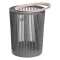 Кошик для сміття пластиковий в офіс для паперу 8 (л) кошик під сміття відро для сміття Сірий HP-45-8G (HP-45-8G)