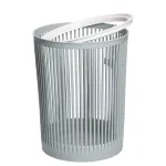 Кошик для сміття пластиковий в офіс для паперу 8 (л) кошик під сміття відро для сміття Зелений HP-45-8GR (HP-45-8GR)