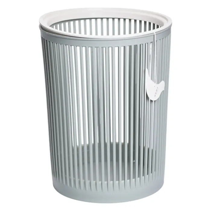 Кошик для сміття пластиковий в офіс для паперу 8 (л) кошик під сміття відро для сміття Зелений HP-45-8GR (HP-45-8GR) - изображение 3