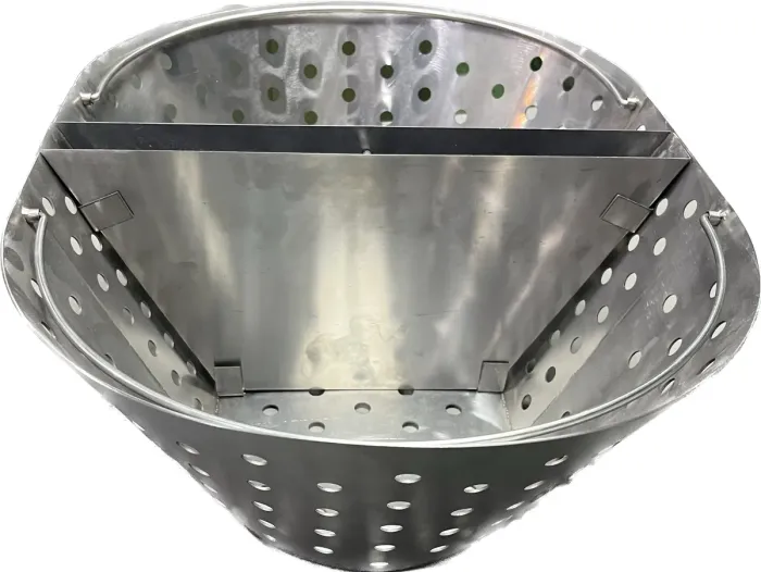 Корзинка для вугілля з розділювачем для гриля Primo Oval XL 009875 - зображення 3