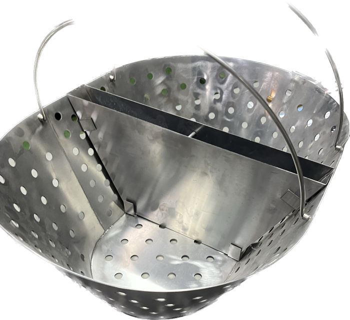 Корзинка для вугілля з розділювачем для гриля Primo Oval XL 009875 - изображение 7