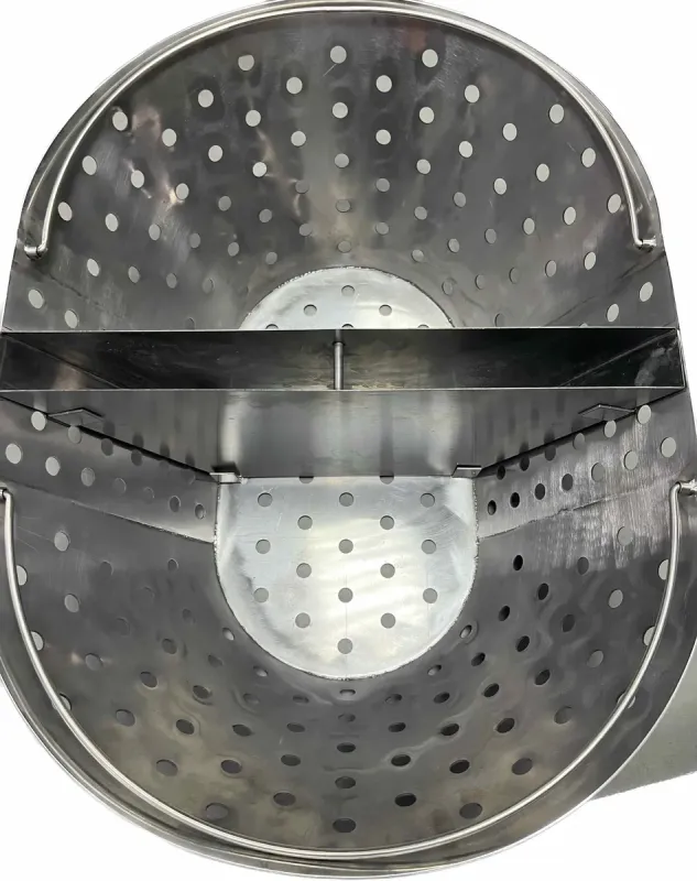 Корзинка для вугілля з розділювачем для гриля Primo Oval XL 009875 - зображення 8