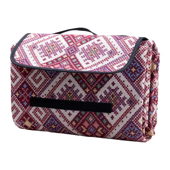 Коврик туристический походный для кемпинга складной, подстилка для пикника и пляжа. (LU012R) - изображение 2