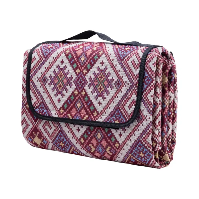 Коврик туристический походный для кемпинга складной, подстилка для пикника и пляжа. (LU012R) - изображение 3