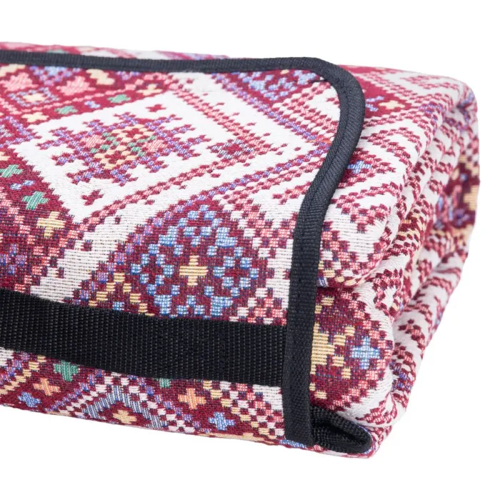 Коврик туристический походный для кемпинга складной, подстилка для пикника и пляжа. (LU012R) - изображение 4