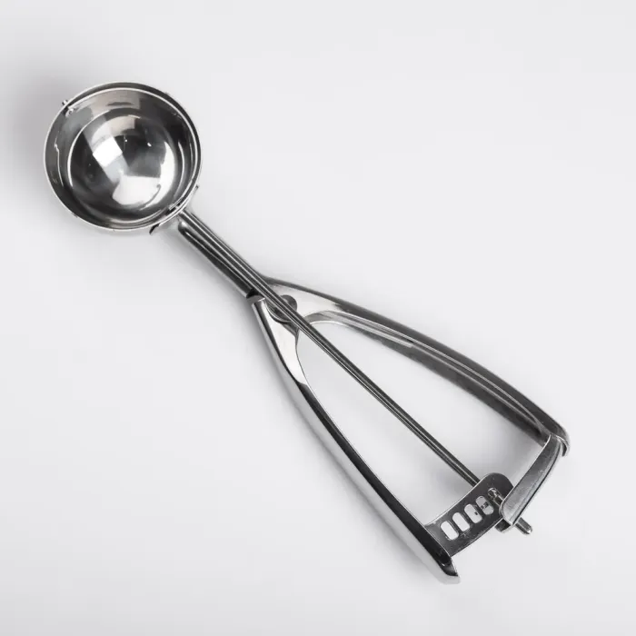 Круглая ложка для мороженого 5,4х21,3 см из нержавеющей стали (HP-19-20-5.4x21.3CM) - изображение 3