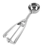 Кругла ложка для морозива 6,5х22,8 см см із нержавіючої сталі (HP-19-20-6.5x22.8CM)