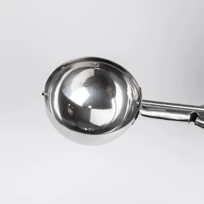 Круглая ложка для мороженого 6,5х22,8 см см из нержавеющей стали (HP-19-20-6.5x22.8CM) - изображение 4