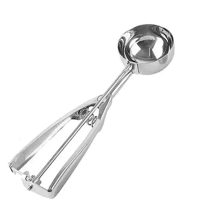 Кругла ложка для морозива 7,2х23 см із нержавіючої сталі (HP-19-20-7.2x23CM) - зображення 1