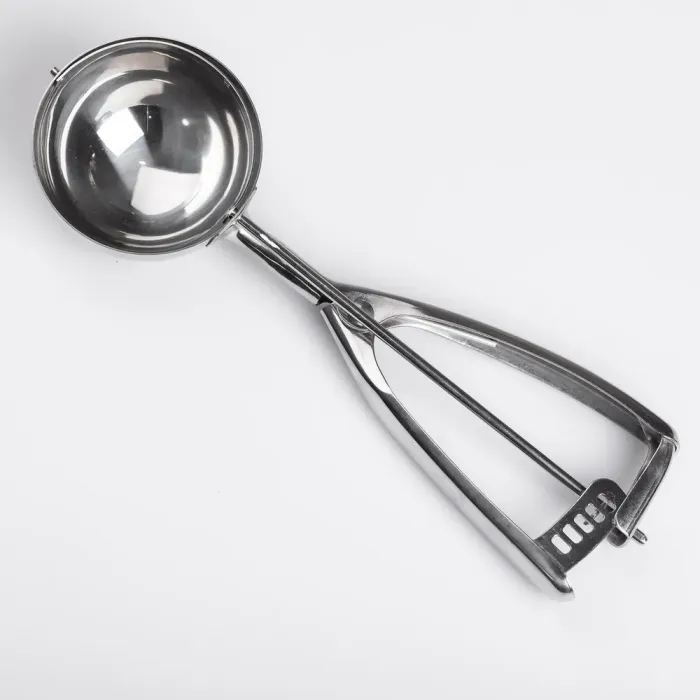 Кругла ложка для морозива 7,2х23 см із нержавіючої сталі (HP-19-20-7.2x23CM) - зображення 2