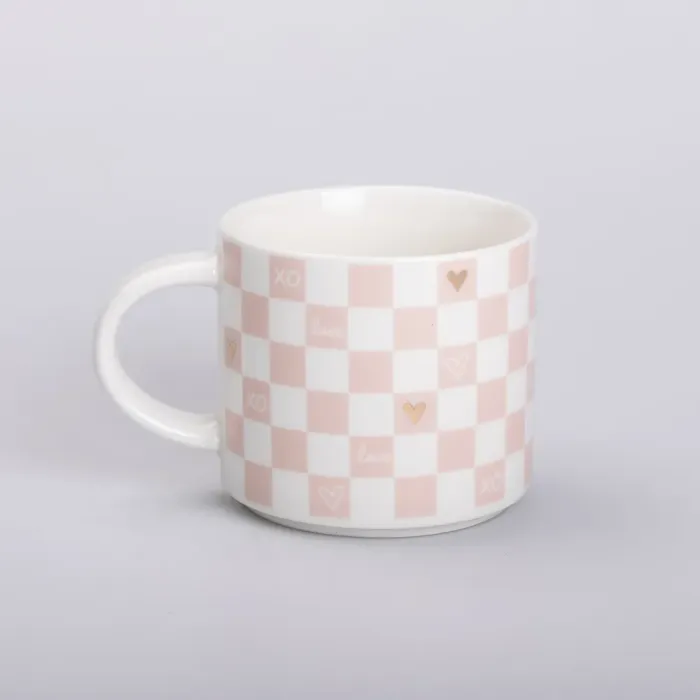 Кружка керамическая 350 (мл) для кофе и чая (RX-N240126WP) - изображение 1