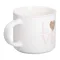 Чашка керамічна 350 (мл) для кави та чаю Love Біла RX-N240126WL (RX-N240126WL)