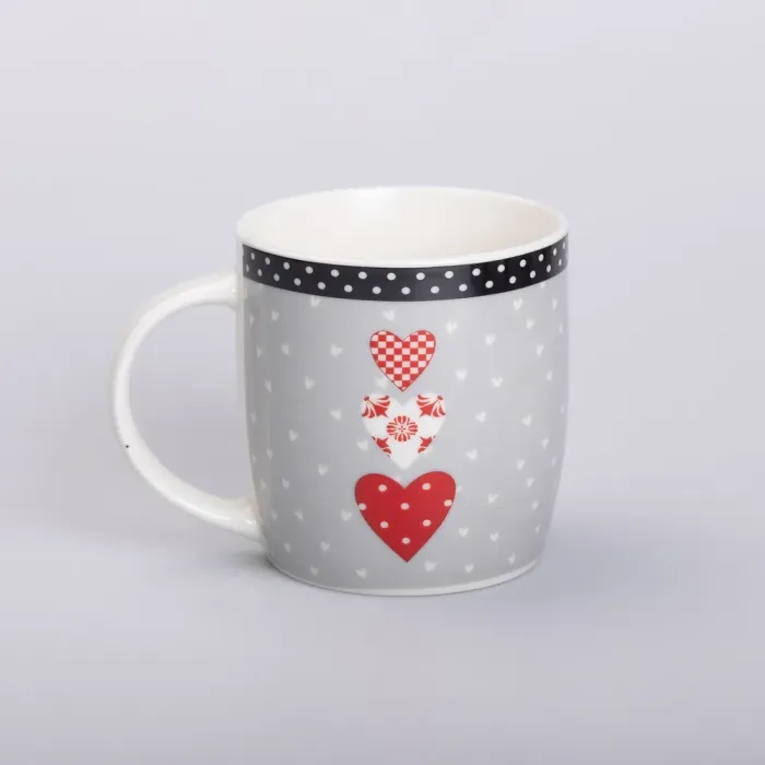 Кружка керамічна 400 (мл) для чаю та кави (RX-N240147R) - зображення 1