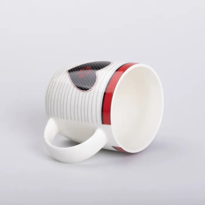 Кружка керамическая 400 (мл) для чая и кофе (RX-N240147WB) - изображение 3