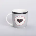 Кружка керамічна 400 (мл) для чаю та кави (RX-N240147G)