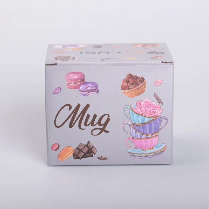 Кружка керамическая 400 (мл) для чая и кофе (RX-N240147W) - изображение 5