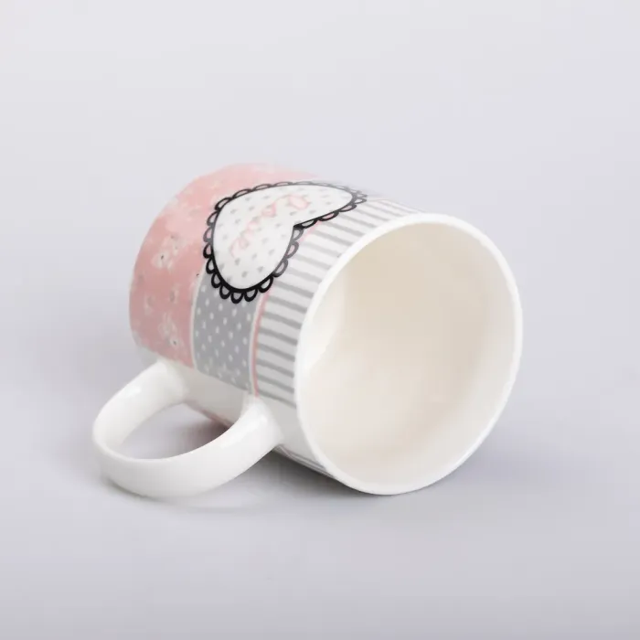 Кружка керамическая 400 (мл) для кави та чаю (RX-N240143PKV) - зображення 2