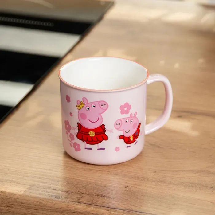 Peppa Pig керамическая кружка 400 мл Peppa Pig чашка для подарков Peppa Pig (HP-15-13) - изображение 4
