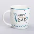 Кружка керамическая с надписями 450 (мл) Happy holidays dad (RX-N240278HD)