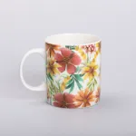 Кружка керамічна з малюнком 400 (мл) для чая та кави (RX-N240472Y)