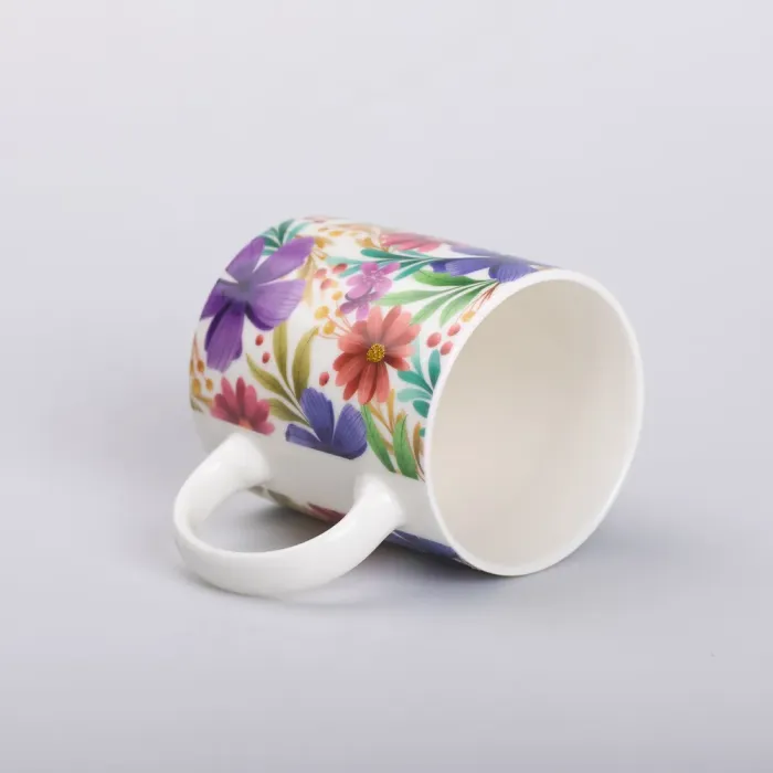 Кружка керамічна з малюнком 400 (мл) для чая та кави (RX-N240472V) - зображення 3