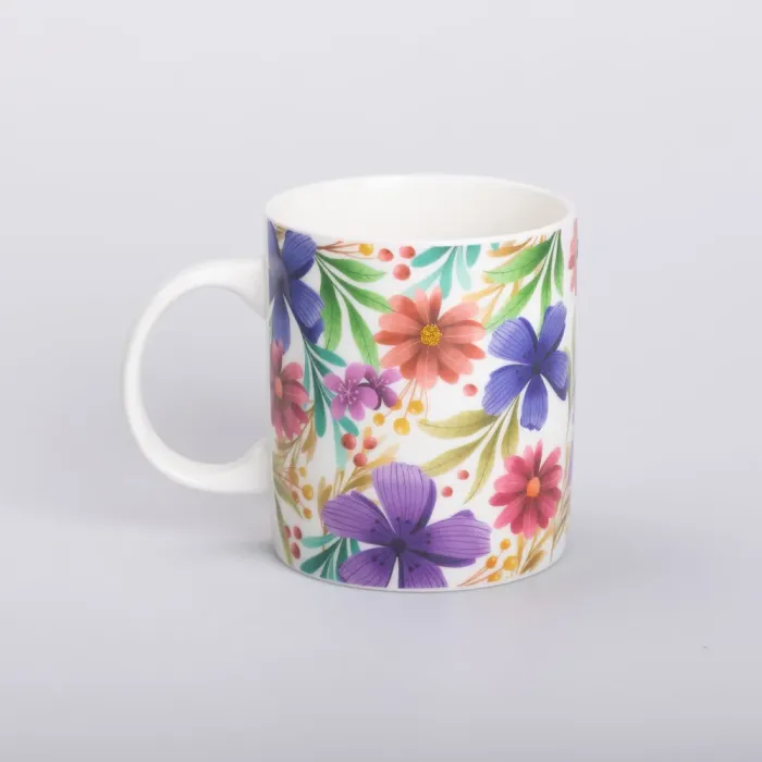 Кружка керамічна з малюнком 400 (мл) для чая та кави (RX-N240472V) - зображення 1