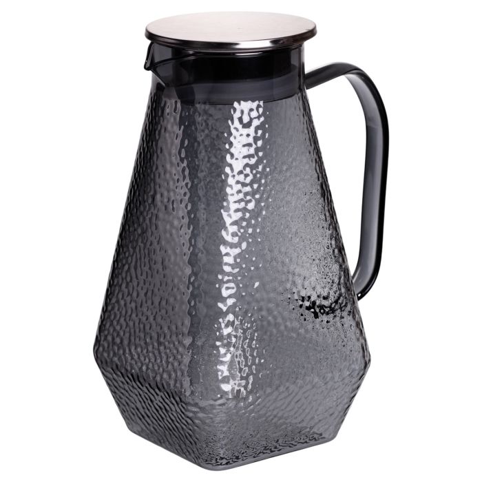 Глечик 1.8 л зі склянками 6 штук по 200 (мл) графин для компоту соку води лимонаду глечик для напоїв Сірий HP-19-38S (HP-19-38S) - зображення 3