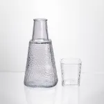 Глечик 1 літр зі склянкою 1 шт по 200 мл Прозорий HP-19-PYF-3 (HP-19-PYF-3)