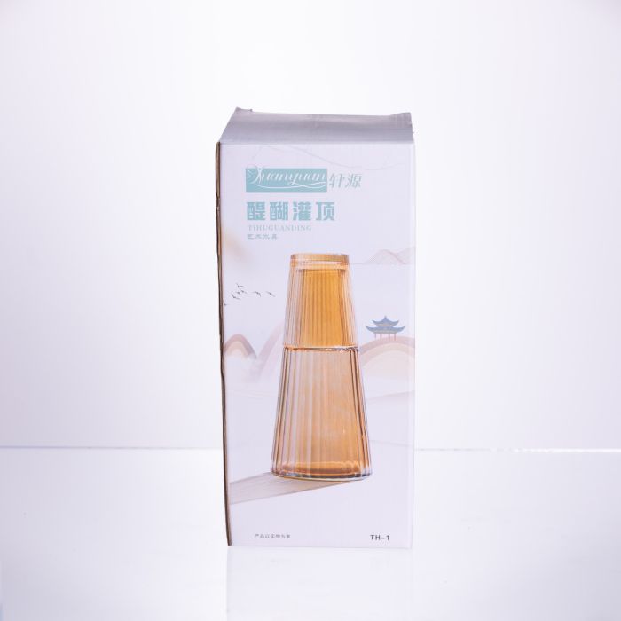 Кувшин 800 мл со стаканом 1 шт по 250 мл Прозорий HP-19-TH-1 (HP-19-TH-1) - изображение 4