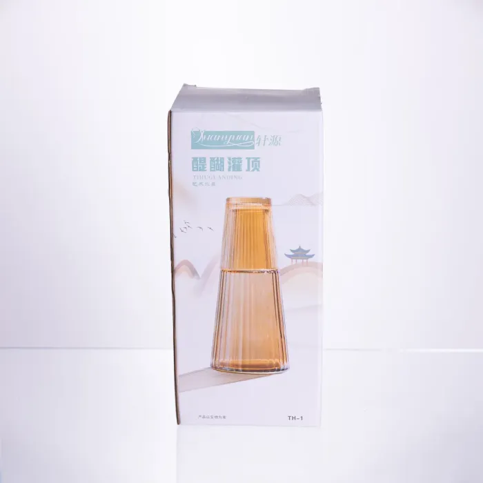 Кувшин 800 мл со стаканом 1 шт по 250 мл Прозорий HP-19-TH-1 (HP-19-TH-1) - зображення 4