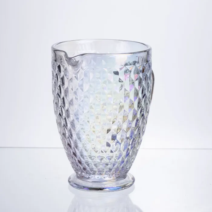 Глечик для напоїв 1.2 л із товстого скла фігурний rainbow HP-19-251 (HP-19-251) - зображення 3