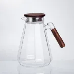 Глечик для напоїв 1,7 (л) з ручкою і бамбуковою кришкою 64486-72 (64486-72)
