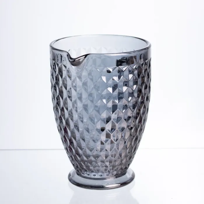 Глечик для напоїв скляний 1.2 л Сірий HP-19-259 (HP-19-259) - зображення 2