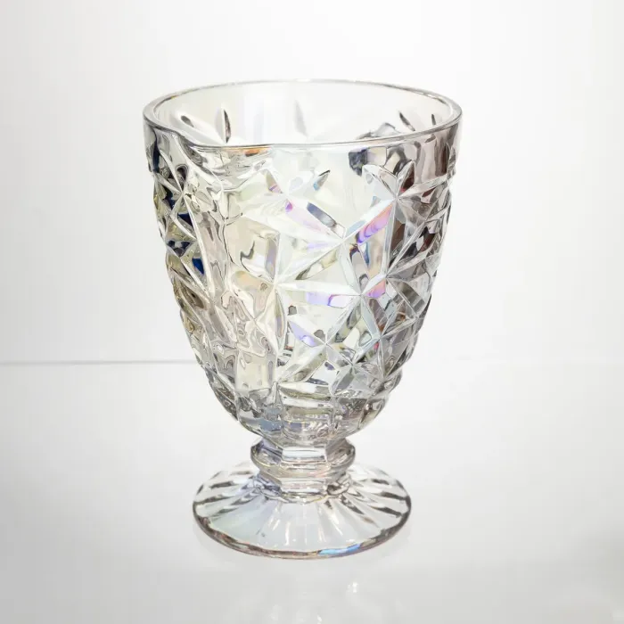 Глек скляний для компоту 1.2 л ребристий фігурний графин для лимонаду мохіто сангрії напоїв HP-19-171 (HP-19-171) - изображение 2