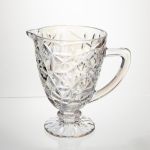 Глек скляний для компоту 1.2 л ребристий фігурний графин для лимонаду мохіто сангрії напоїв HP-19-171 (HP-19-171)