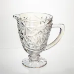 Глек скляний для компоту 1.2 л ребристий фігурний графин для лимонаду мохіто сангрії напоїв HP-19-171 (HP-19-171)