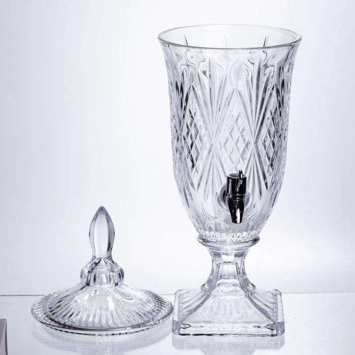 Лимонадниця Classic Crystal 2л з краном HP-19-295 глечик диспенсер для напоїв прозорий (HP-19-295) - зображення 3