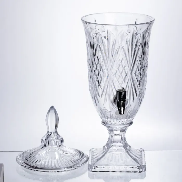 Лимонадниця Classic Crystal 2л з краном HP-19-295 глечик диспенсер для напоїв прозорий (HP-19-295) - зображення 3
