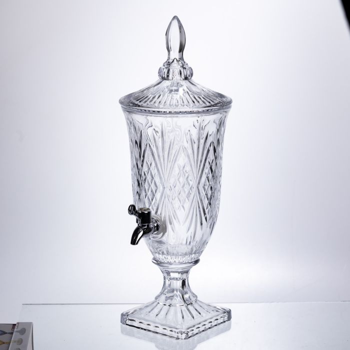Лимонадниця Classic Crystal 2л з краном HP-19-295 глечик диспенсер для напоїв прозорий (HP-19-295) - зображення 4