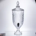 Лимонадниця Classic Crystal 5л із краном HP-19-297 глек диспенсер для напоїв прозорий (HP-19-297)